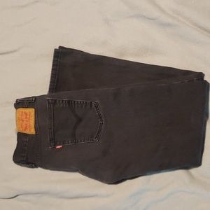 Jeans Mens Levi 514 31-32 black